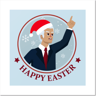 Biden's Christmas Posters and Art